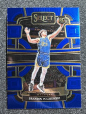 2023-24 Panini Select #93 Rookie RC Brandin Podziemski Golden State Warriors