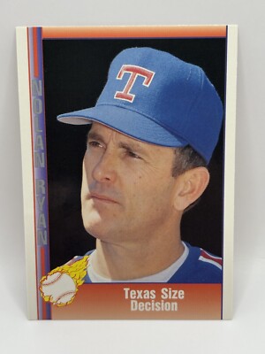 1991 Pacific Nolan Ryan Texas Size Decision #164 HOF | eBay