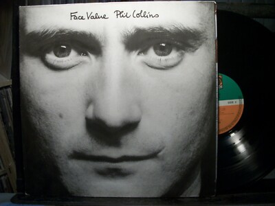 PHIL COLLINS Face Value LP VG+ 1981 Atlantic WEA99143 Germany     
