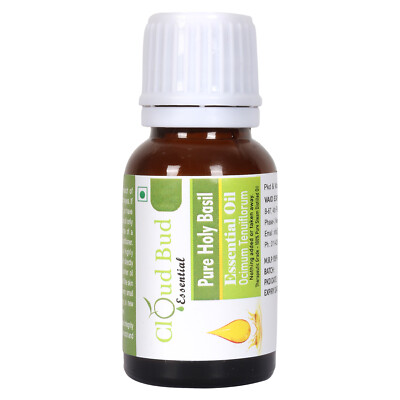 Pure Holy Basil Essential Oil Ocimum Tenuiflorum Distilled Natural Uncut