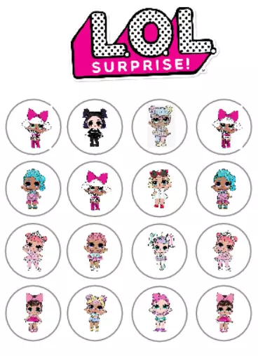 lol surprise doll free printables