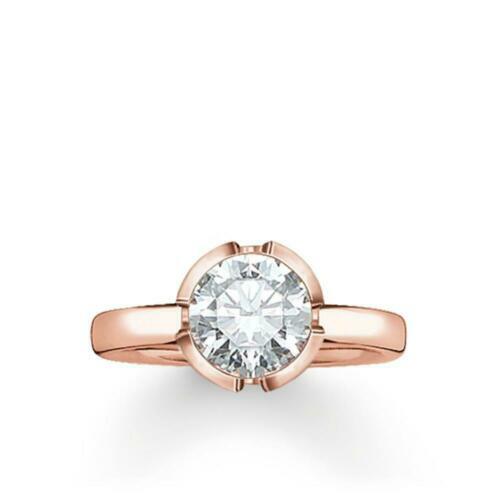 THOMAS SABO Orecchini A Cerchio Donna In Argento 925 - CR650-001-21 - Gioielli Eleganti E Di Tendenza - 2