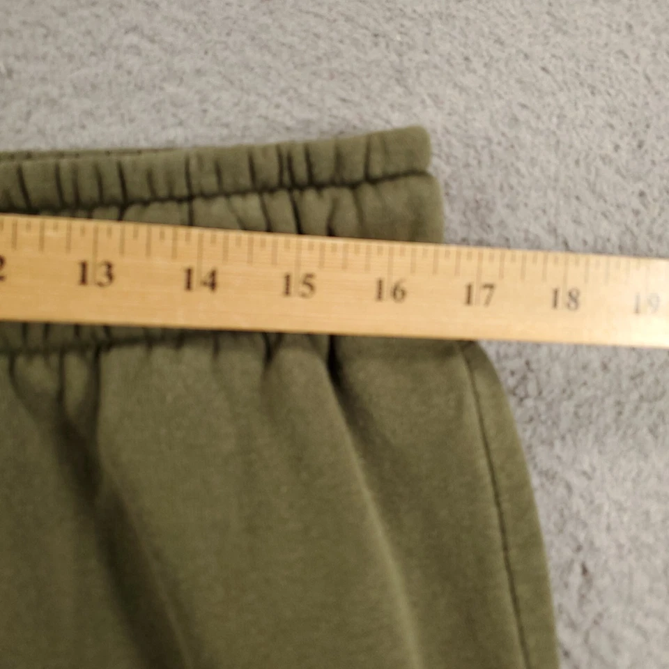 Under Armour Pants Womens Large Cargo Joggers Loose Playback Fleece Green - Image 4 of 4