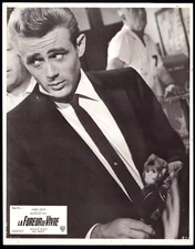 JAMES DEAN Original Movie Lobby Card Poster REBEL WITHOUT A CAUSE French r70s