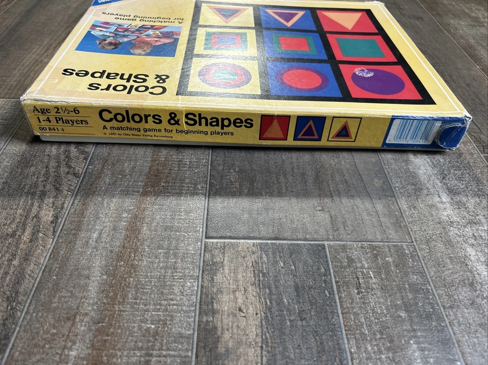 Ravensburger 1970 / 1987 Colors & ￼ Shapes Matching Game Germany Ages 2 To 6 ￼ - Image 4 of 4