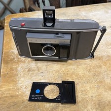 Vintage Polaroid Land Camera Model J66 with Color Film Adapter