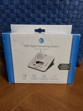 AT T 1740 Digital Answering System With Time and Day Stamp - White NIB