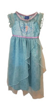 Disney Frozen Princess Elsa Fantasy Nightgown Pajamas Costume New Girl
