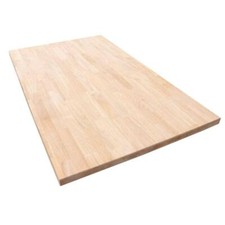 HARDWOOD REFLECTIONS Butcher Block Countertop 4' L x 25" D x 1.5" Hevea