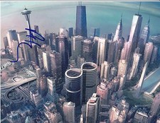 PAT SMEAR SIGNED SONIC HIGHWAYS PHOTO ALBUM VINYL FOO FIGHTERS NIRVANA AUTOGRAPH