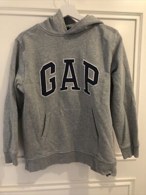 GAP Kids * HOODY Sweatshirt Pullover Sweat Shirt Hoodie * XL 12 146 152 * grau