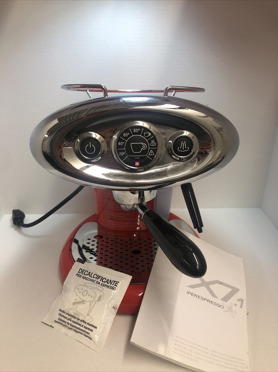 Illy Francis Francis X7.1 Iperespresso Machine, Red (for Illy Francis Francis X7.1 Iperespresso Machine, Red (for