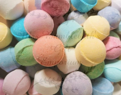 BATH BUBBLE AND BEYOND Mini Scented Bath Bombs Marbles Chill Pills Fizzes Vegan Bulk Large Cruelty Free