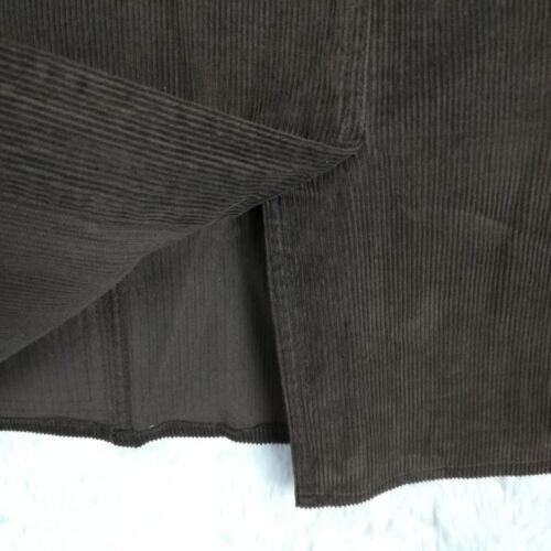 Bagatelle Womens Skirt Corduroy Midi Brown Cargo Pockets A Line 4 - Picture 7 of 8