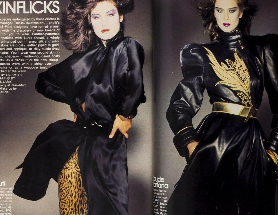 GIA CARANGI John Travolta LAURA ASHLEY Cosmopolitan 1979 Lily Tomlin MONTANA vtg - Image 2 of 4