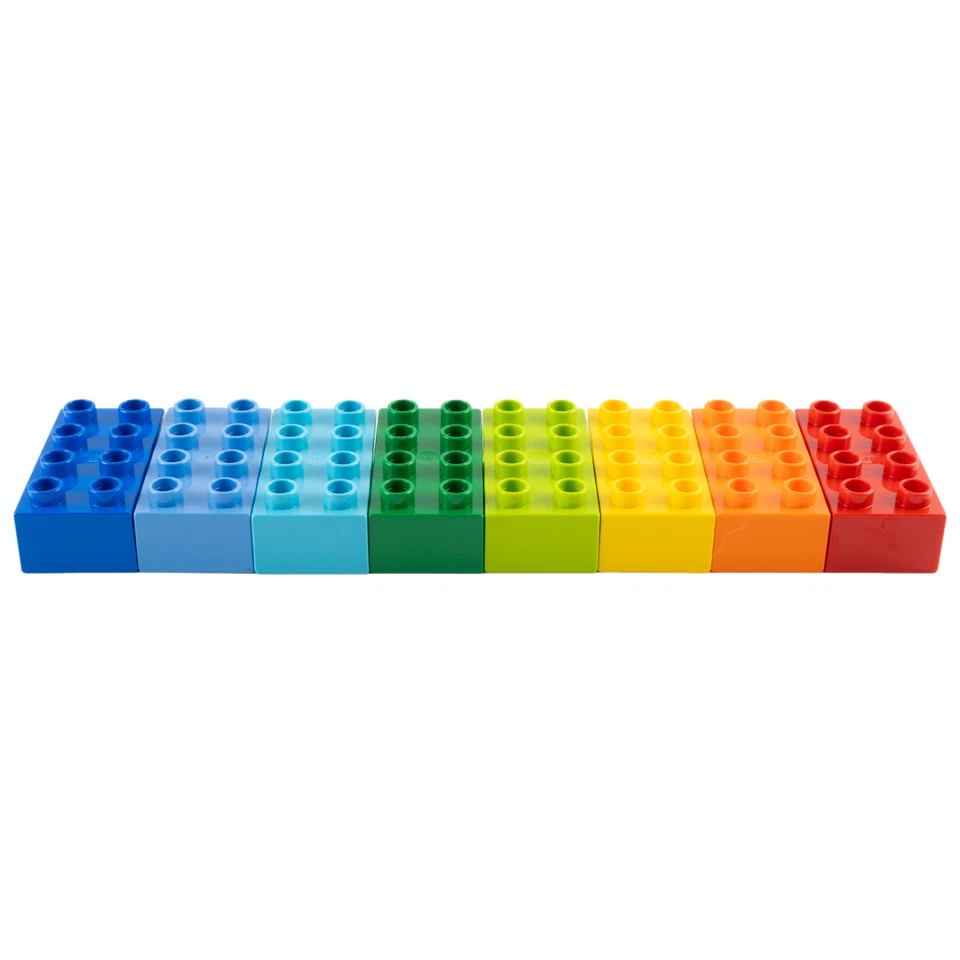 LEGO® DUPLO® Bausteine 2x4 bunt gemischt - verschiedene Stückzahlen - NEU - Bild 4 von 4