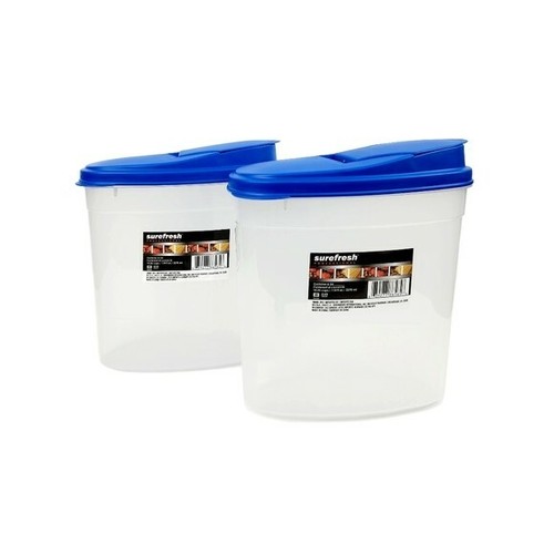 1 Cereal Keeper Dry Food OVAL Storage, Dispenser, container Lock Lid BPA FREE - Picture 2 of 4
