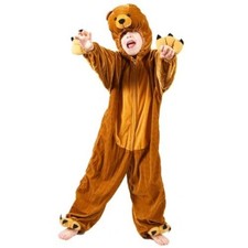 Costume Carnevale Bambino Da Orso Di Animale Vestito Travestimento Per Bimbo