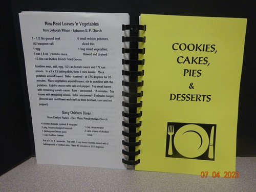 Shenango Presbyterianische Seniorenpflege Rezepte Kochbuch, spiralgebundenes Buch - Bild 5 von 10
