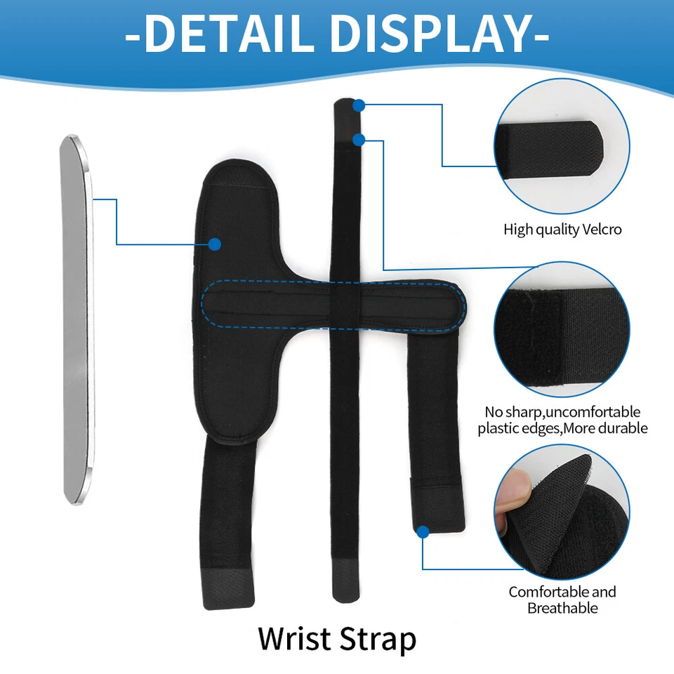 Férula de dedo gatillo férula soporte alisado mazo bloqueado curvo Foto 2 de 4