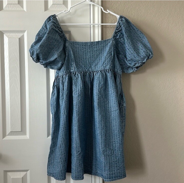 levi's sage denim dress Levi's Sage Denim Dress- Size Medium