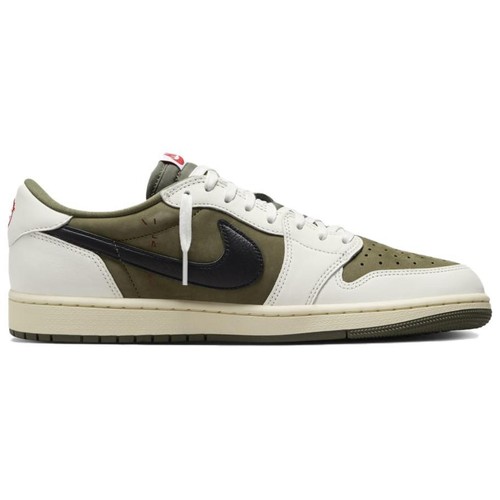 JORDAN 1 Retro Low Og Sp Travis Scott Medium Olive DM7866-200 - Picture 2 of 102