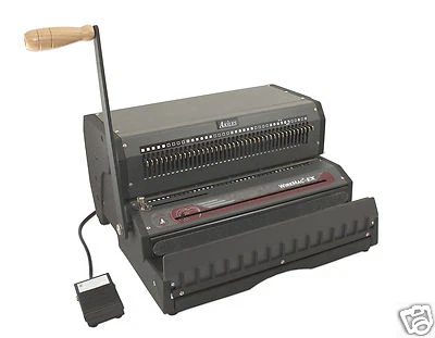 Akiles WireMac-EX31 Wire Binding Machine & Electric Punch 3:1 Pitch 14" [New]
