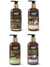 WOW Hair Shampoo Apple Cider/Coconut/Red Onion/Hair Loss Control Shampoo 300 ml