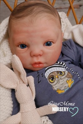 Conrad RebornDOLL Gracie by Donna RuBert, 20 inch, smells like a real baby
