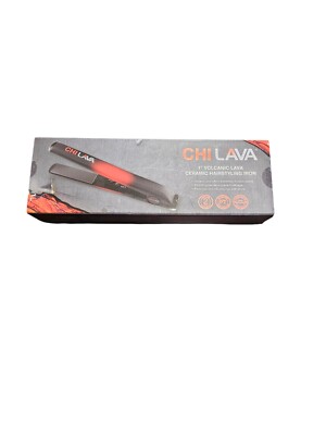 CHI Lava 1  Volcanic Lava Ceramic Hairstyling Iron BRAND NEW