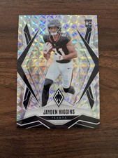 2025 Panini Phoenix Jayden Higgins #180 Silver Pyramids (RC) NM