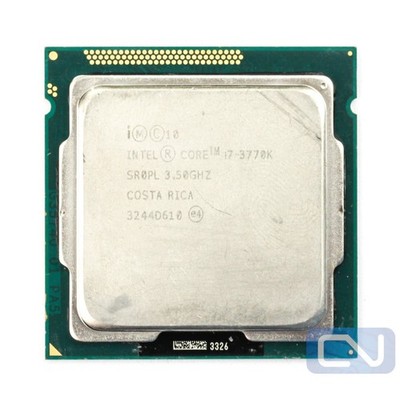 Intel Core i7-3770K 3.5GHz 8MB 5.0GT/s SR0PL LGA 1155 B Grade CPU Processor