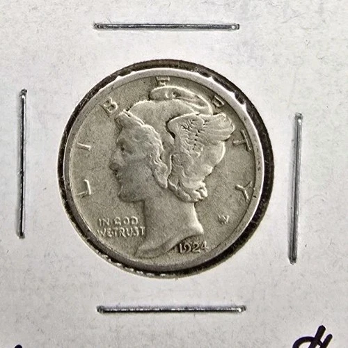 1924 S Mercury Dime Tough Date - Very to Extra Fine Condition