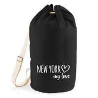 Seesack New York My Love Geschenkidee New York Geschenk PräSent Mitbringsel Souv