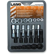 Lang Tools 26-Piece Thread Restorer Tap and Die Set - 2581