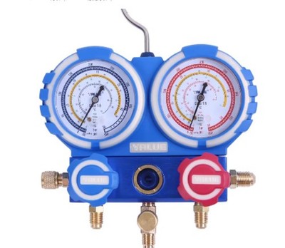 VMG-2-R410A-B Klimaanlagen-Doppelmanometer-Set Kältemittel-Füllmanometer-Set