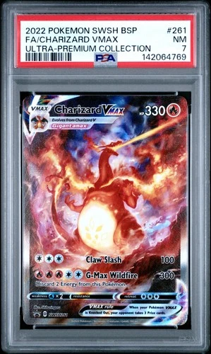 4769 Charizard VMAX 2022 Pokemon SWSH Ultra Premium Promo #SWSH261 PSA 7