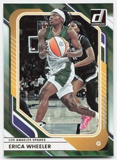 2026 Donruss WNBA #58 Erica Wheeler Green Lava Los Angeles Sparks