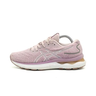 ASICS Damen Gel-Nimbus 24 Sneaker Rosa Mesh Atmungsaktiv Laufschuhe EU 37