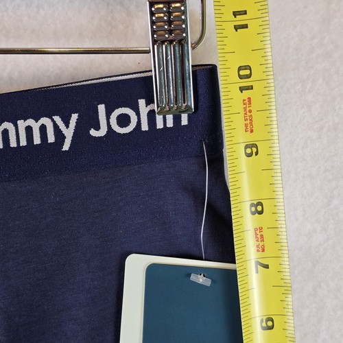 $32 Tommy John Cool Cotton Navy Trunks Boxer Briefs Men's Size Small 400248 NWT - Picture 8 of 11