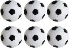 CABAX Foosball Table Replacement Foosballs, 36mm Game 36mm, Black, White