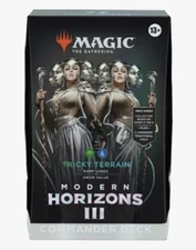 1x  Modern Horizons 3: Commander: Tricky Terrain New Sealed Product - Magic: The