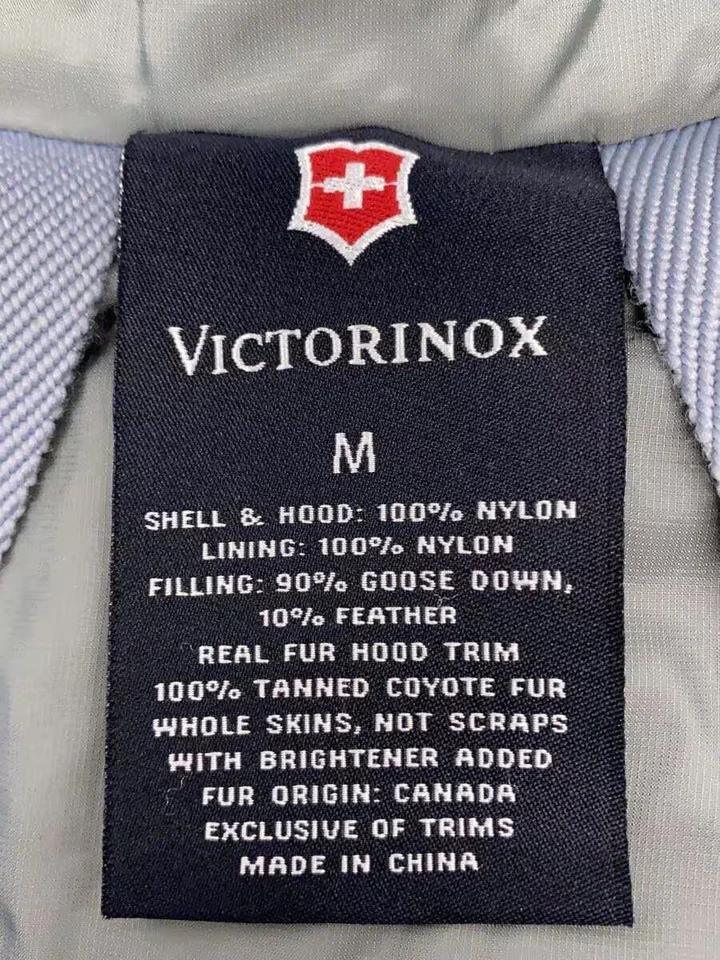 VICTORINOX Down Jacket, Medium, Polyester, Black - Image 3 of 4