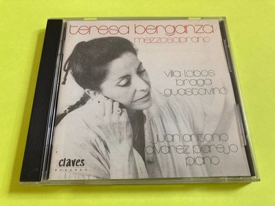 Teresa Berganza Sings Villa-Lobos - Braga - Guastavino / Parejo (CD, 1984)