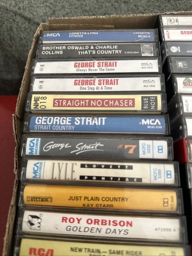 Vintage Country And Western Music Cassette Tapes Collection Various Artists X 56 - Picture 2 of 11