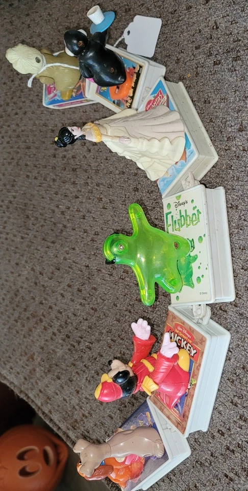 McDonalds Happy Meal 1998 Disney VHS Tren Móvil Juguetes Mickey - Juego Completo (6) Foto 2 de 4