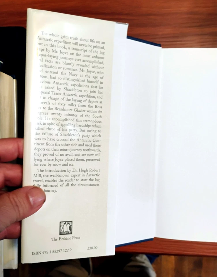 THE SOUTH POLAR TRAIL The Log of ERNEST MILLS JOYCE  Ltd. Ed. reprint 38/300 HTF - Image 3 of 4