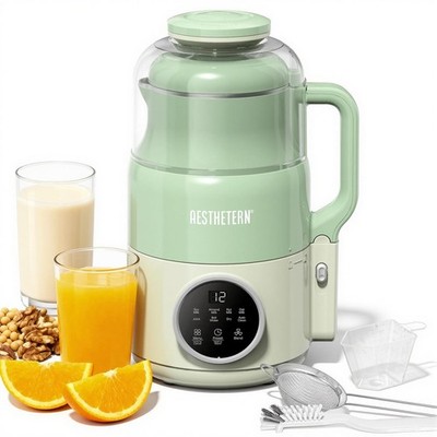 Nut Milk Maker Machine, Soy Milk & Oat Milk Maker with 8 Presets