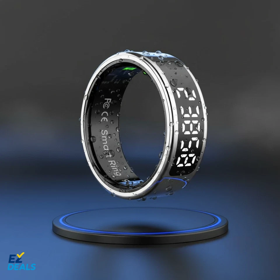 Colmi R12 Smart Ring Health Tracker, Waterproof Monitor for Heart Rate & Fitness - Bild 2 von 4