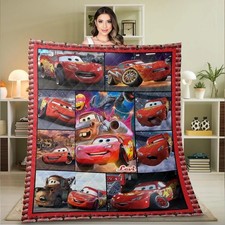 Lightning McQueen-Fleece Blanket,Blanket for Fan
